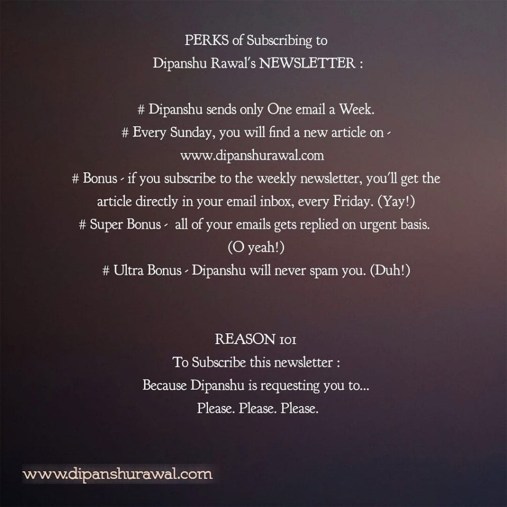 email newsletter