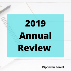 2019 Annual Review - dipanshu rawal